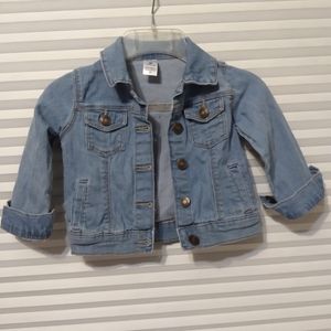 Carter's Toddler Girls Denim Jean Jacket 3T - Kids Color